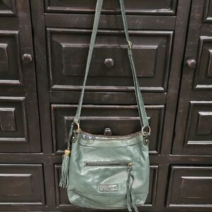 Lucky Brand Leather Shoulder Bag Purse